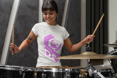 Fade 3-D Graphic Tee – Women’s